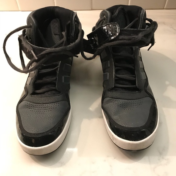 patent leather high tops